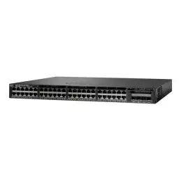 Cisco Catalyst 3650-48PS-L - Commutateur - Géré - 48 x 10 - 100 - 1000 (PoE+) + 4 x SFP - de bureau... (WS-C3650-48PS-L)_1